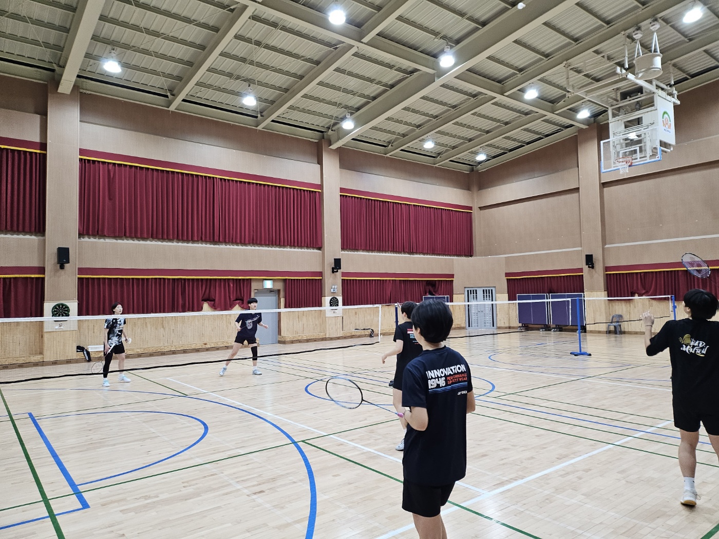 국가대표 이소희 선수 합동훈련